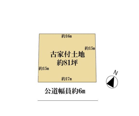 �ޗǌ��ޗǎs��ˎR��3���ڂ̓y�n�̋��}