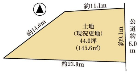 �ޗǌ��ޗǎs������2���ڂ̓y�n�̋��}